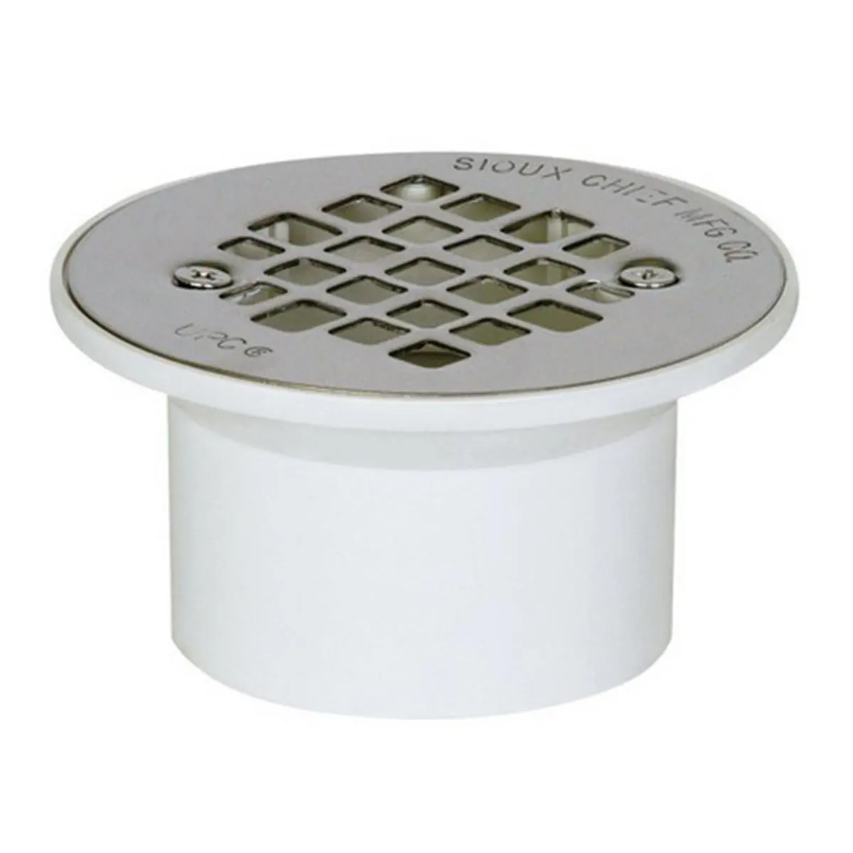 Sioux Chief Plumbing Drain, Durable PVC Construction for Outdoor, Water Sports, and Boating, Model 840-2PPK