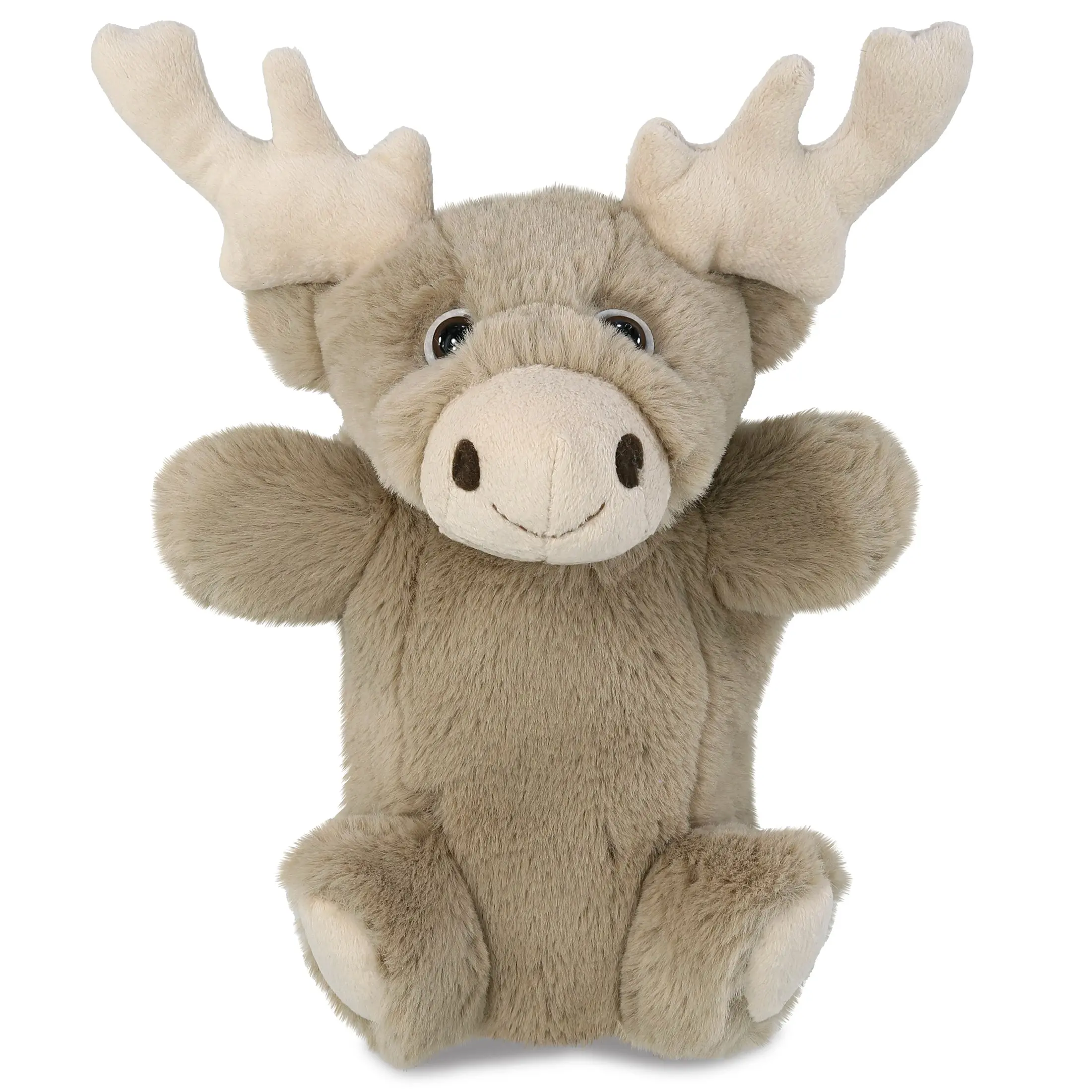 SUPER SOFT PLUSH HAND PUPPET - REINDEER