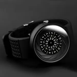 A Novel and Interesting Fashion Watch, a Mysterious Men's Sports Watch, a Concept Watch with a Password Dial, with Additional Strap and Tools.