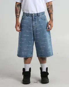 Laser F*** You Denim Shorts