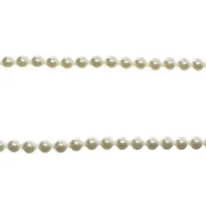 Pearl Christmas Tree Garland, 6-Feet