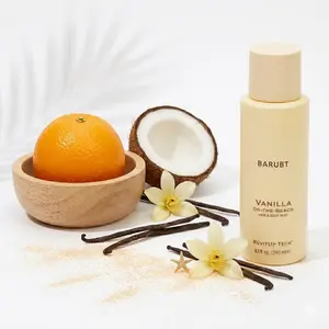 Vanilla Coconut Fragrance Spray Water-based, Refreshing and Non-Sticky, Friction Activates Fragrance 240ml，Set Perfume Fresh Brazilian summervibes