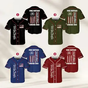 We The People Baseball Jersey, Matching USA Flag 250th Anniversary Crew, One Nation Under God Christian 250 Years, Patriotic July 4th Jersey
