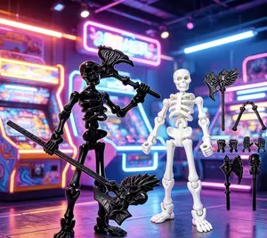 Poseable Skeleton Figure StatueDlY Building Kit for Creativity & Stress Relief!