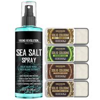 Sea Salt Hairspray + 4pk Solid Cologne (SET 2)