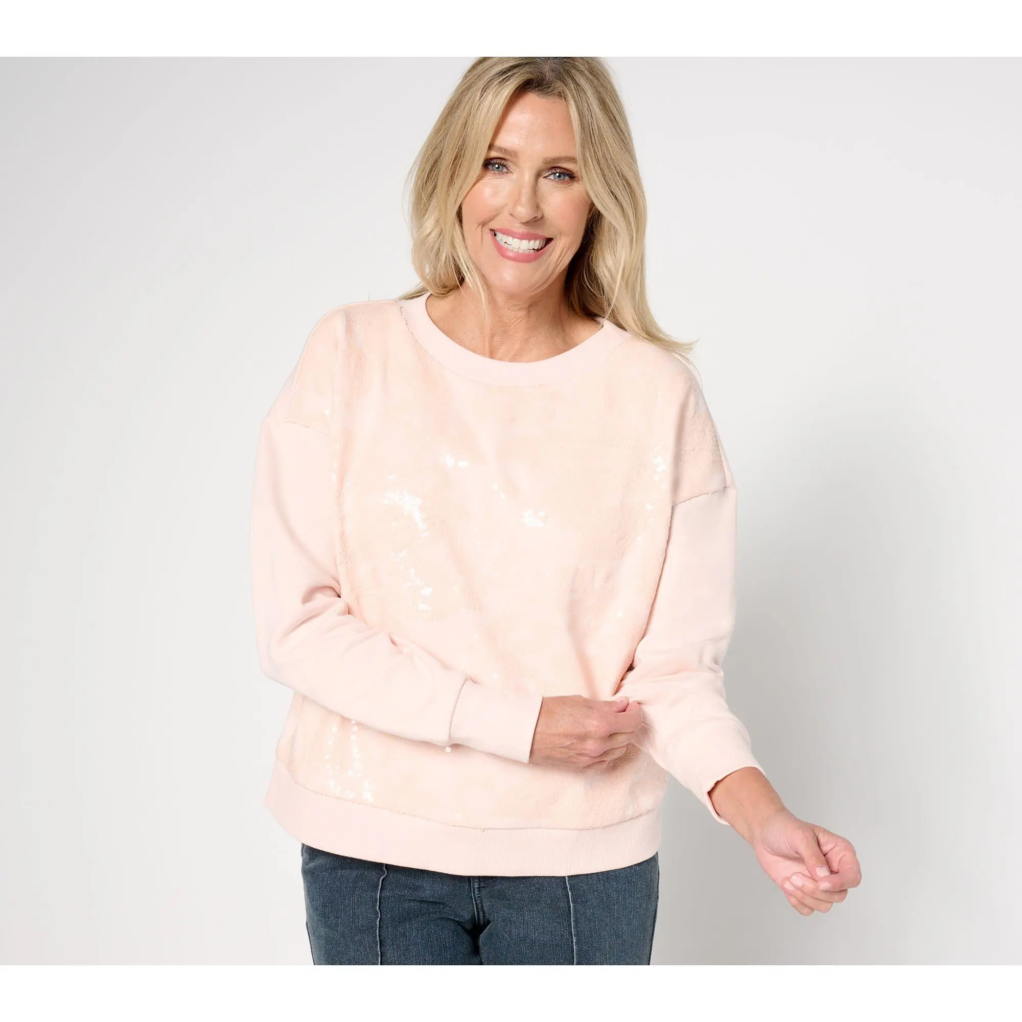 Me by Jennie Garth Eve Embellishment Pullover