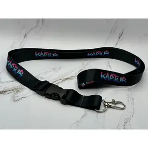 Classic Style Black Kaptur Lanyard