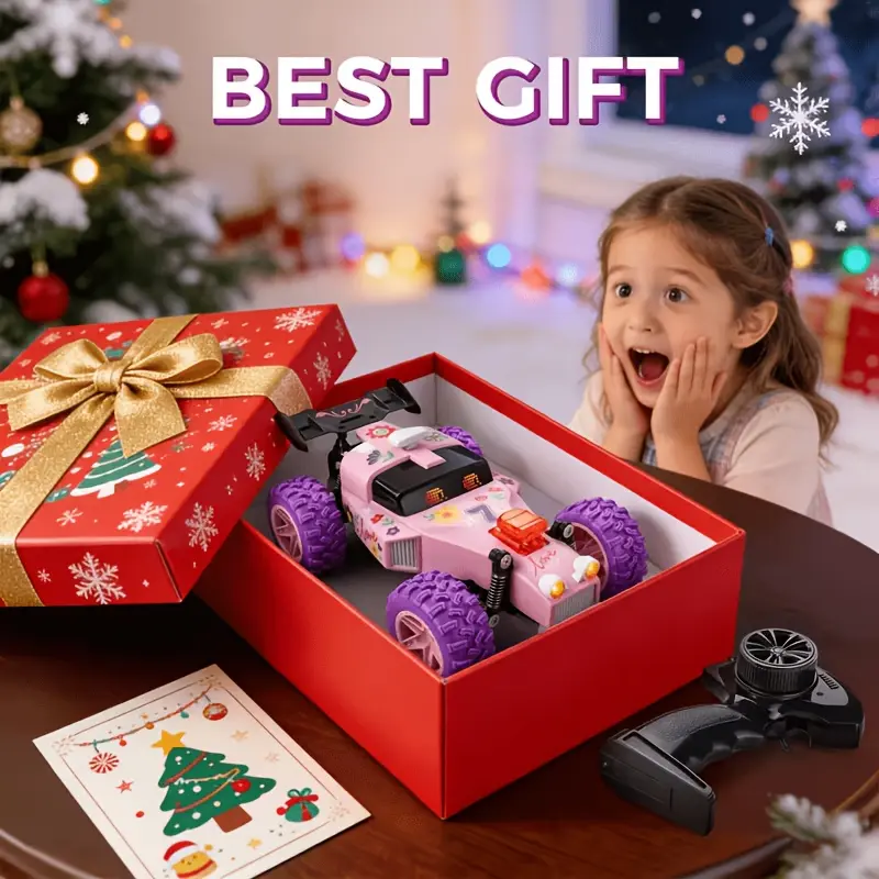 1:182.4G remote control car, alloy body, equipped with dual batteries for long-lasting endurance - Children's off-road racing remote control car, flexible remote control, long battery life, perfect New Year, Christmas, and birthday gift -
