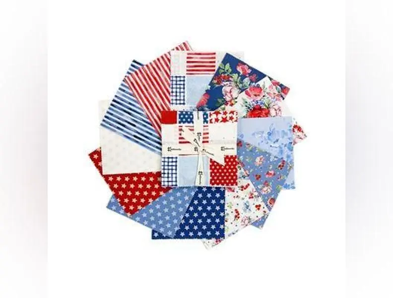 Americana | 5" Charm Pack by Beth Grove for Clothworks | 42 pcs | 100% Cotton