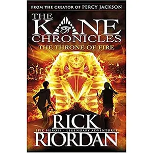 USED-THE KANE CHRONICLES THE THRONE OF FIRE (Paperback)