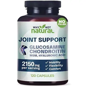 Why Not Natural Glucosamine Chondroitin, MSM, Joint Support Supplements - Knee Pain Joints Health Suppplement