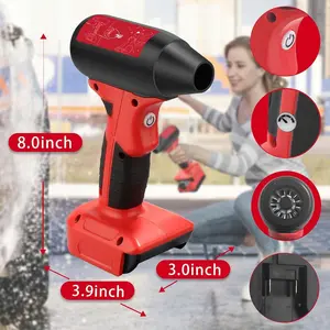 20V V20 Lithium Battery-Powered Handheld Jet Blower for Craftsman, 130000 RPM Mini Fan, 4-Speed Adjustment, Handheld Grip, Ideal for Drying & Cleaning (Battery Not Included)