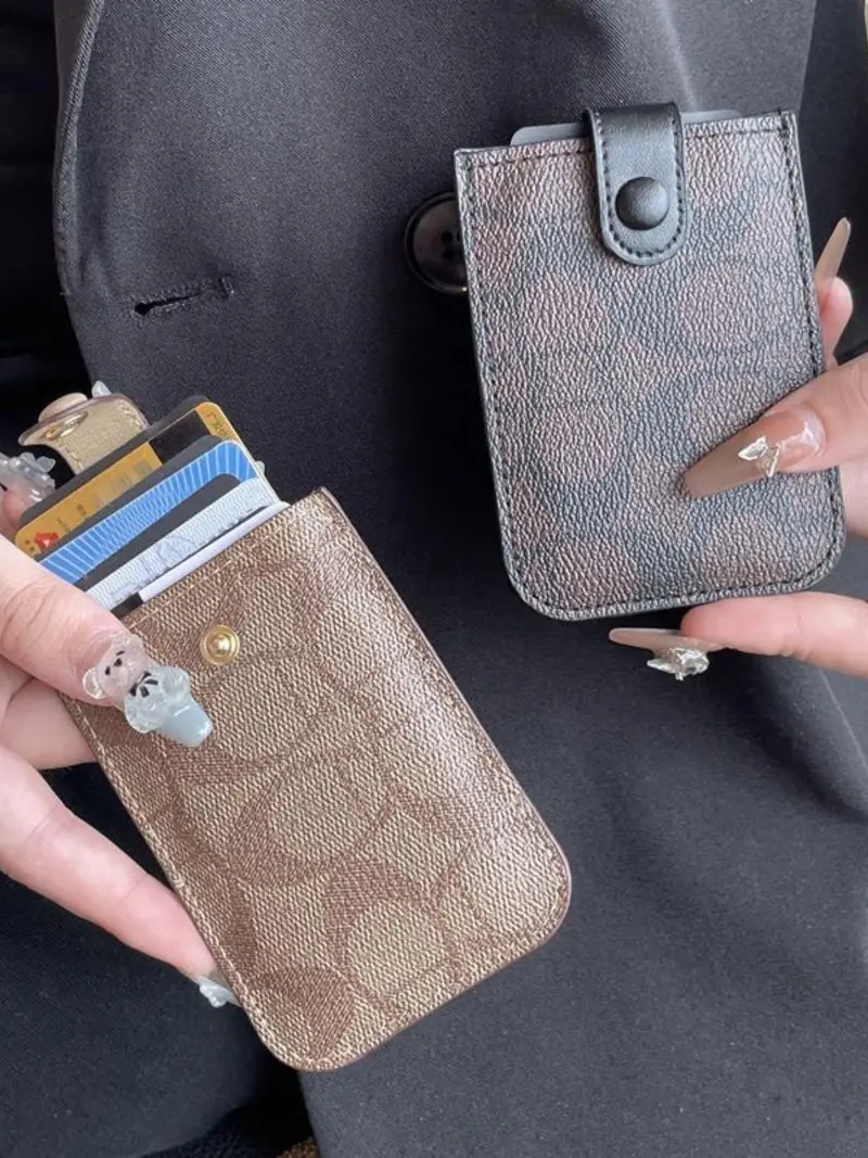 Red chanel card holder - TikTok Shop