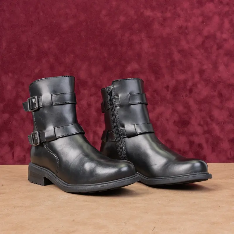 Veronica Beard Women Westport Water Resistant Black Suede  Veronica Beard Women Westport Water Resistant Black Suede Chunky Boots sz 8.5 main image 0