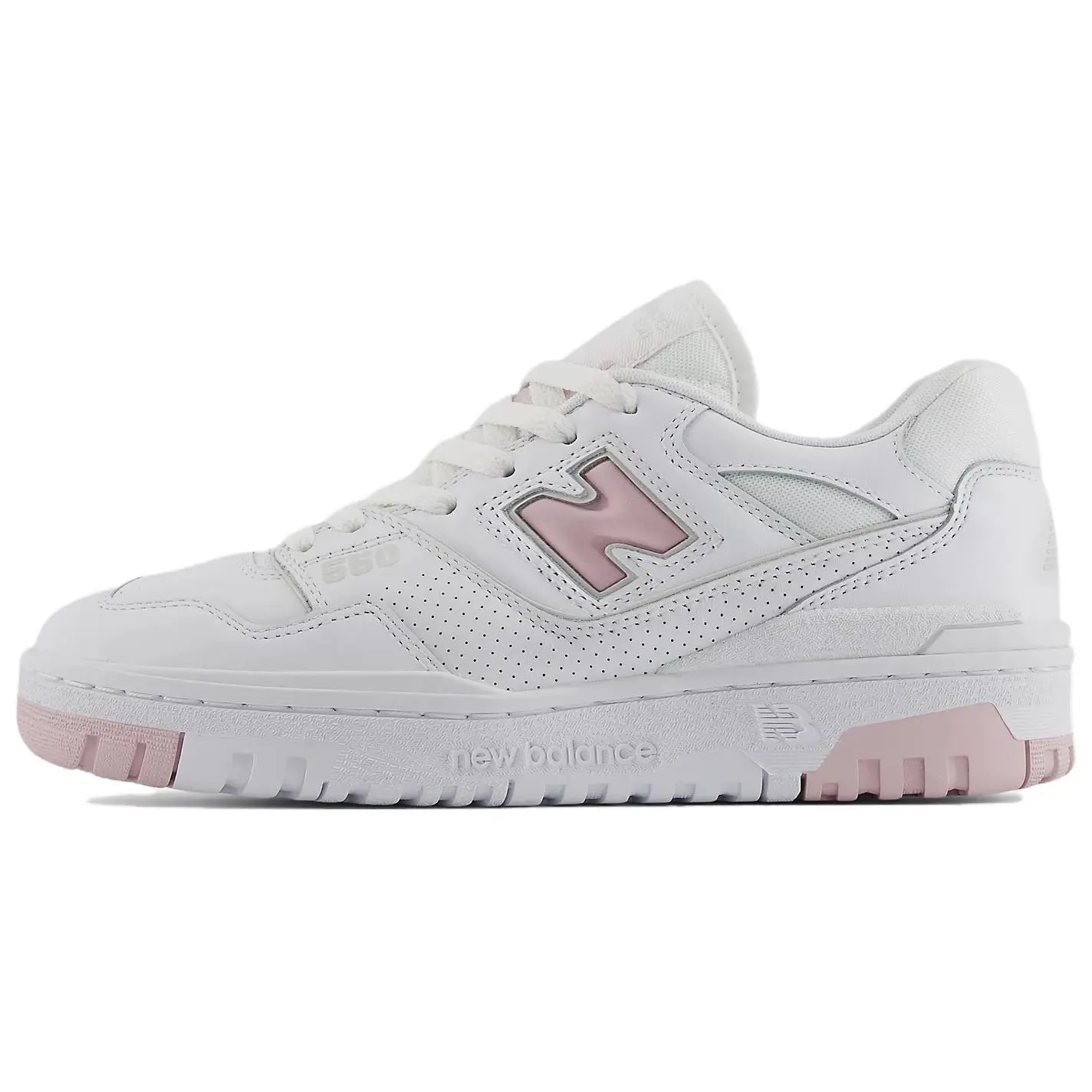 Female 550 Breathable Mesh Classic Sneaker - Women's Everyday Sports Footwear, White Twilight Haze Shoe