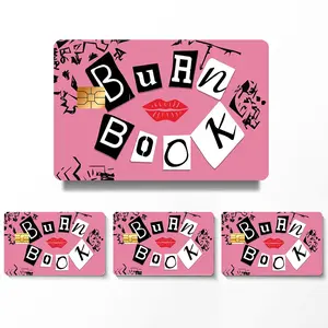 Creative Credit Card Skin Sticker, Sticker Packs 4 Counts/set Thin Waterproof & Scratch Resistant Credit Card Skin Sticker, Personalized Bank Card Decorative Letter Stickers, Graphic Decal