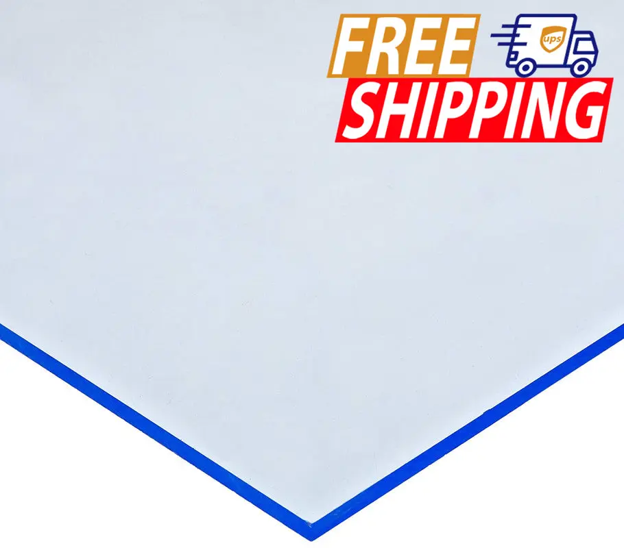 Acrylic Sheet - Blue Fluorescent - 1/8 inch thick
