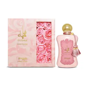Zimaya Fatima Pink Eau de Parfum Spray, 3.4 Ounce Perfume Fragrance for Women