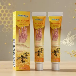 Buy 1 Get 1 Free,Bee Venom Psoriasis Cream, Relieve Itchy Skin Repair Hand Moss Moisturizing Skin Care Cream pimple Nails Moisturizer Treatment Eczema Inhibits Excessive