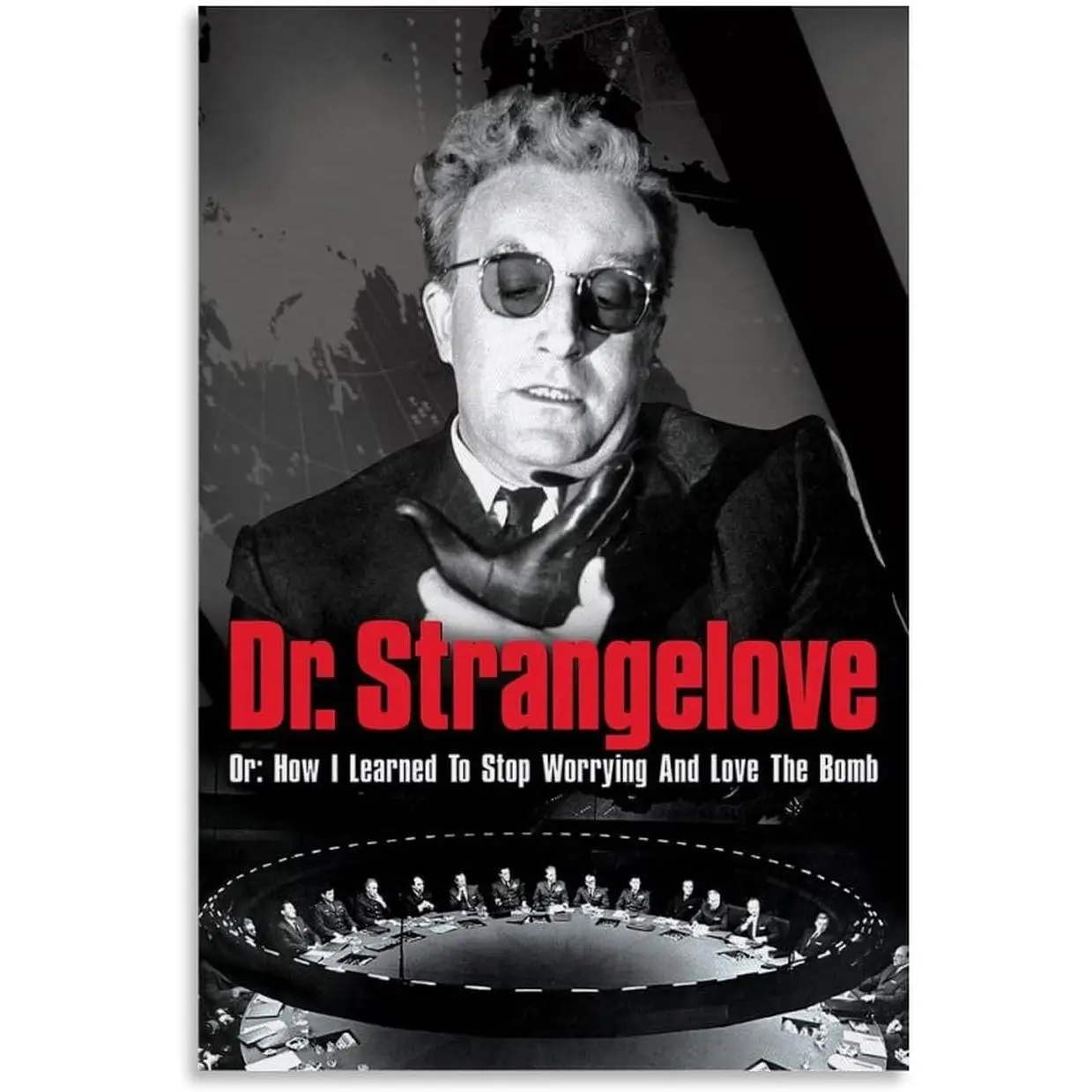 Dr. Strangelove Movie Posters Canvas Art Posters for Room Aesthetic And Wall Art Picture Living Room Decor Poster