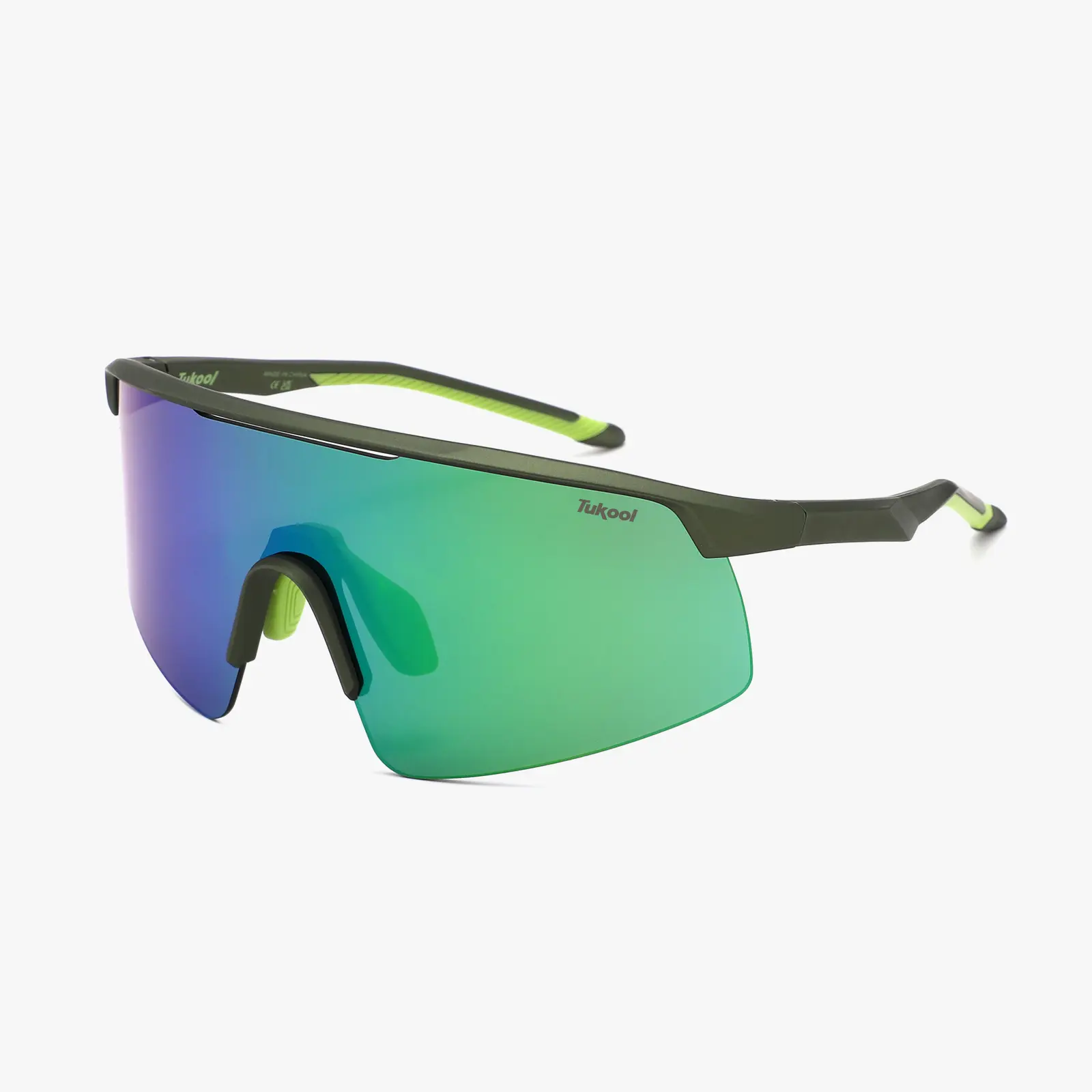 TUKOOL HENRY.T Sports Sunglasses for Men Women, 26.5g Ultra-Light TR90 Frame, HD Anti-Fog Lenses for Cycling, Baseball