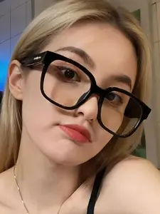 Women's High-Quality Square Frame Glasses, Classic and Vintage Tortoiseshell Frames, Clear Lenses, Ultra-Light Design, Daily Wear