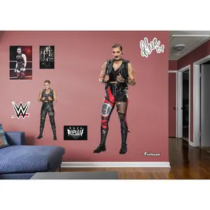 Rhea Ripley - RealBig Collection - Official WWE - Reusable Vinyl Wall Decals #1