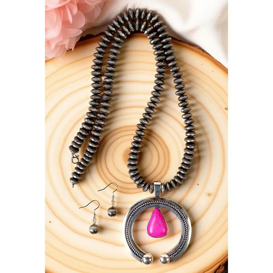 Desert Darlin' Squash Blossom Necklace