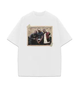 PAID IN FULL Mitch Ace & Rico Vintage Photo Classic Hood Hip Hop Movie T-Shirt Crewneck Cotton Streetwear
