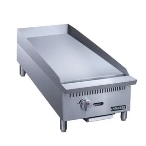 Dukers DCGM12 12" Griddle - 1 Burner with Durable Construction for Versatile Cooking Use