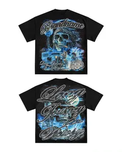 Vintage Y2K Graphic "Long  Journey To Victory" Tops Tshirt streetwear, Y2K style Casual Cotton Classic Crewneck DesignTees graphic tees masters 2025 merch outfits men