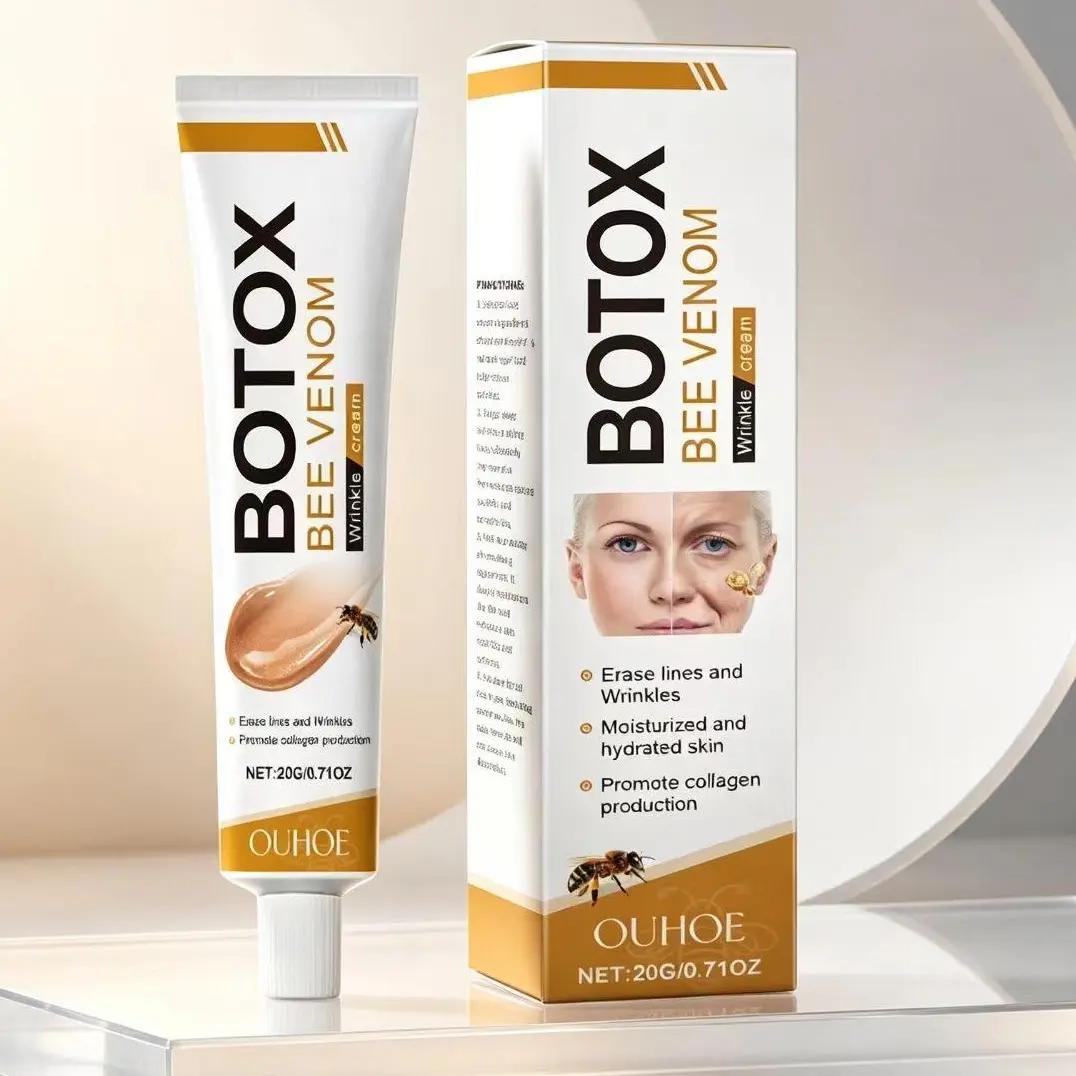 Bee Venom Moisturizing Cream, 0.71 oz – gentle, smooth face moisturizer suitable for all skin types; firms texture, repairs skin, and provides deep nourishment to combat aging.
