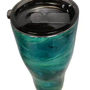 Custom 30 oz Tapered Stainless Steel Tumbler