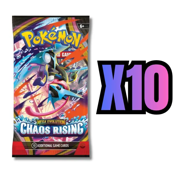 Chaos Rising - 10x Booster Packs - LIVE BREAK
