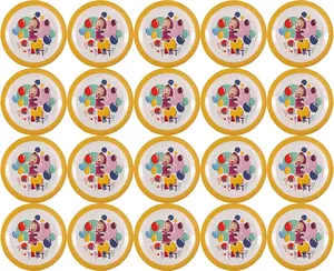 Masha and The Bear Party Paper Plates 20ct Themed Kids Supplies Disposable Mighty Mojo Set christmas ornaments
