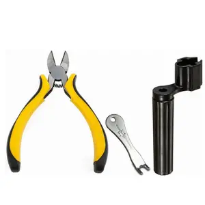 3Pcs Guitar Repair Kit Repair tools String Winder String Cutter and Pin Puller for Guitar - Home Improvement.