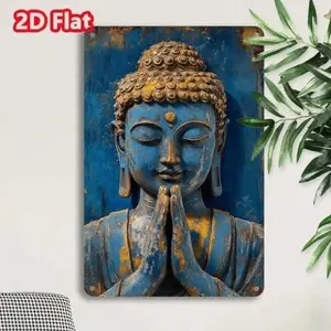 Art Buddha Decoration Wall Plate - Ideal for Farm, Wall & Yard Decor Enhancement, room decor, halloween decor, home decor, bathroom decor, bedroom decor, kitchen decor, wall decor, house decor, room decoration stuff, living room decor
