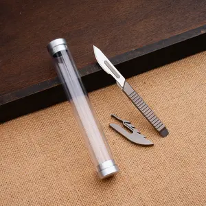 Craft Knife DIY Tool Titanium Alloy Engraving Knife, Precision Carving Instrument for Woodworking & Metalwork, Durable Handheld Cutter