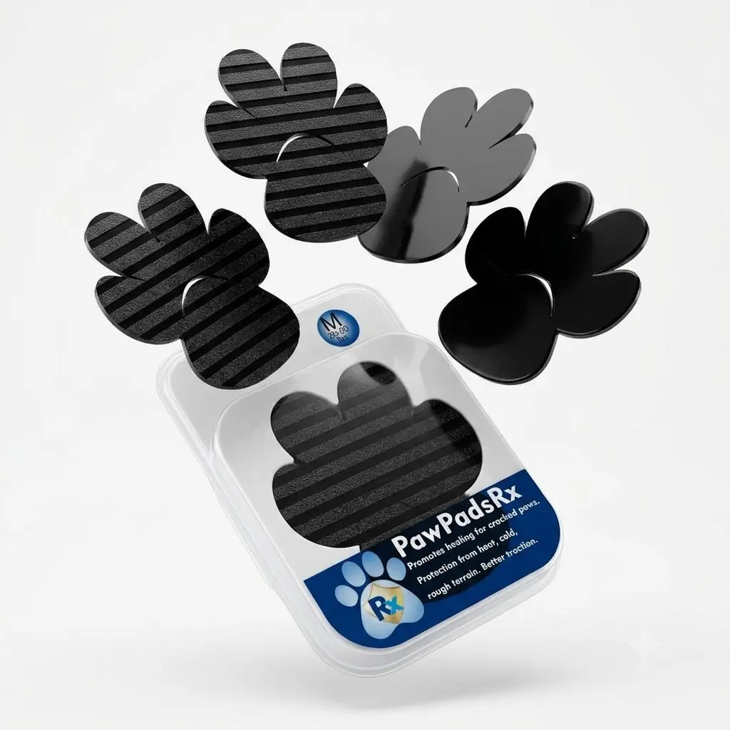 PawPadsRX Dog Paw Protection Pads, Pet Supplies for Canine Paw Care and Shielding