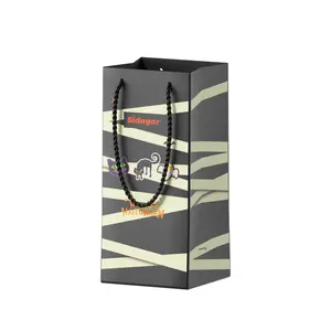 [Sidagar] Halloween black thermos gift bag