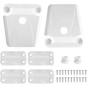 Radiator Hinge and Latch Replacement Kit for Igloo, Repair and Replacement Radiator Compo