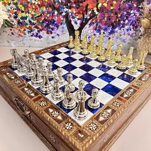 Personalized Handmade Chess Set – Meaningful Birthday Gift & Anniversary Keepsake