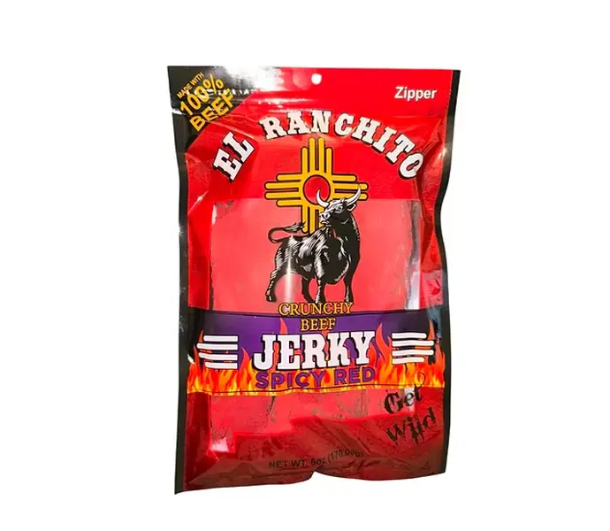 el ranchito jerky Protein Snack Spicy Red - 6 oz