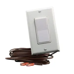WS Wired Wall Mounted On/Off Fireplace Control