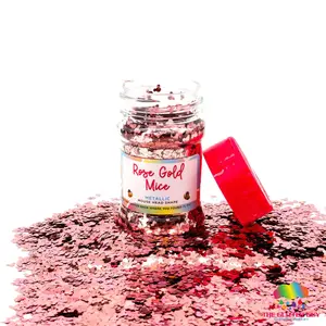 Rose Gold Mice - The Glitter Guy - Shape Glitter