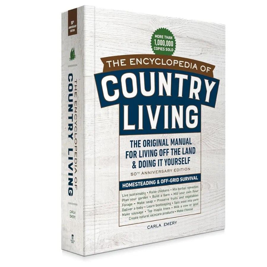 The Encyclopedia of Country Living, 50th Anniversary Edition: The Original Manual for Living Off the Land & Doing It Yourself (Homesteading & Off-Grid Survival) Paperback – Illustrated, December 3, 2019