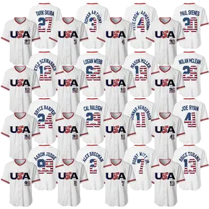 Team USA Flag Baseball Jersey, Patriotic Sports Apparel For Men Women, American Team Fan Gear, 4th Of July Outfit | GN170326.R0652.ID01