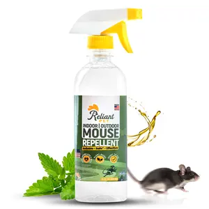 Reliant Pet Peppermint Oil Mouse Repellent Spray 16oz - Natural Mice Deterrent for Indoor & Outdoor Use - Mouse & Rat Repellent Spray for Home, Car Engines, RV - Pet Safe Pest Control