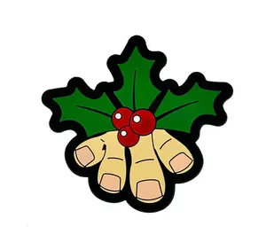 Toe-tally Festive: Mistle Toes PVC Patch - Step into the Holiday Spirit!