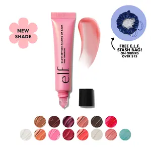 e.l.f. Glow Reviver Melting Lip Balm, Hydrating Lip Balm High-Gloss Shine and Buildable Color 15.4mL